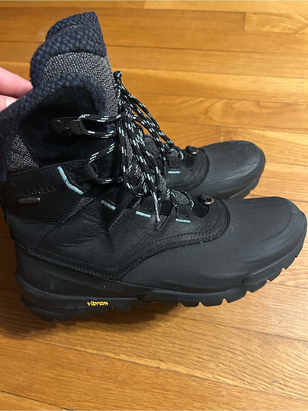 Merrell Black Winter Hiking Boots